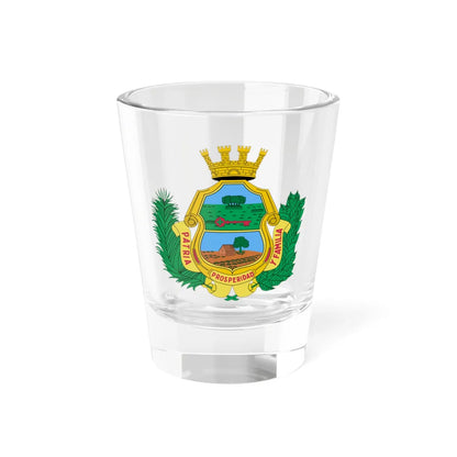 Coat of arms of Santa Clara (Cuba) (Coat of Arms) Shot Glass 1.5oz 1.5oz - Go Mug Yourself