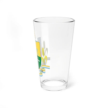 Coat of arms of Santa Cruz de Lorica (Colombia) (Coat of Arms) Pint Glass 16oz - Go Mug Yourself