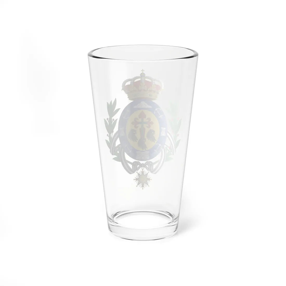 Coat of Arms of Santa Cruz de Tenerife (Spain) (Coat of Arms) Pint Glass 16oz - Go Mug Yourself