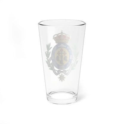 Coat of Arms of Santa Cruz de Tenerife (Spain) (Coat of Arms) Pint Glass 16oz - Go Mug Yourself