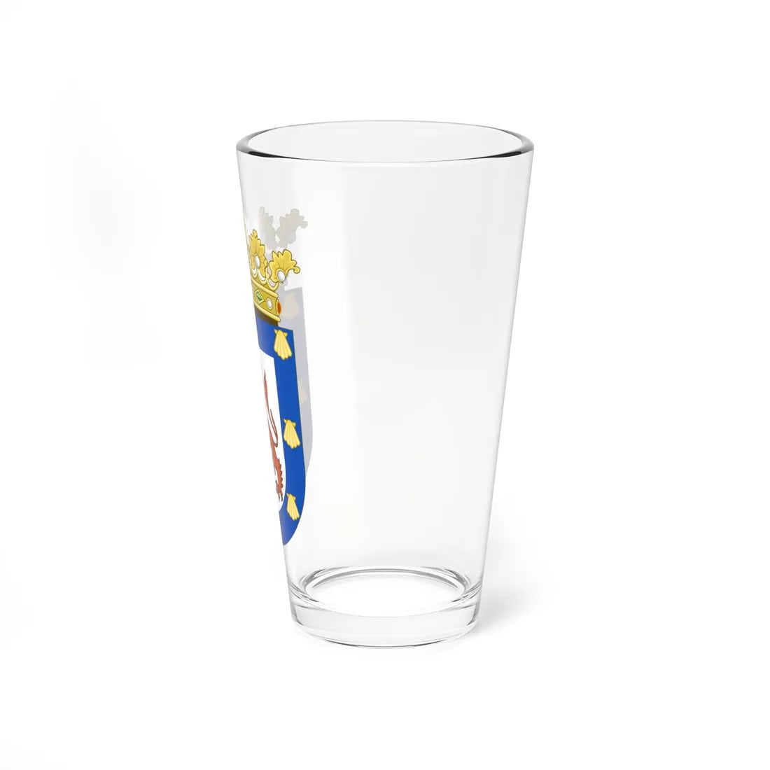 Coat of arms of Santiago Chile (Chile) (Coat of Arms) Pint Glass 16oz - Go Mug Yourself