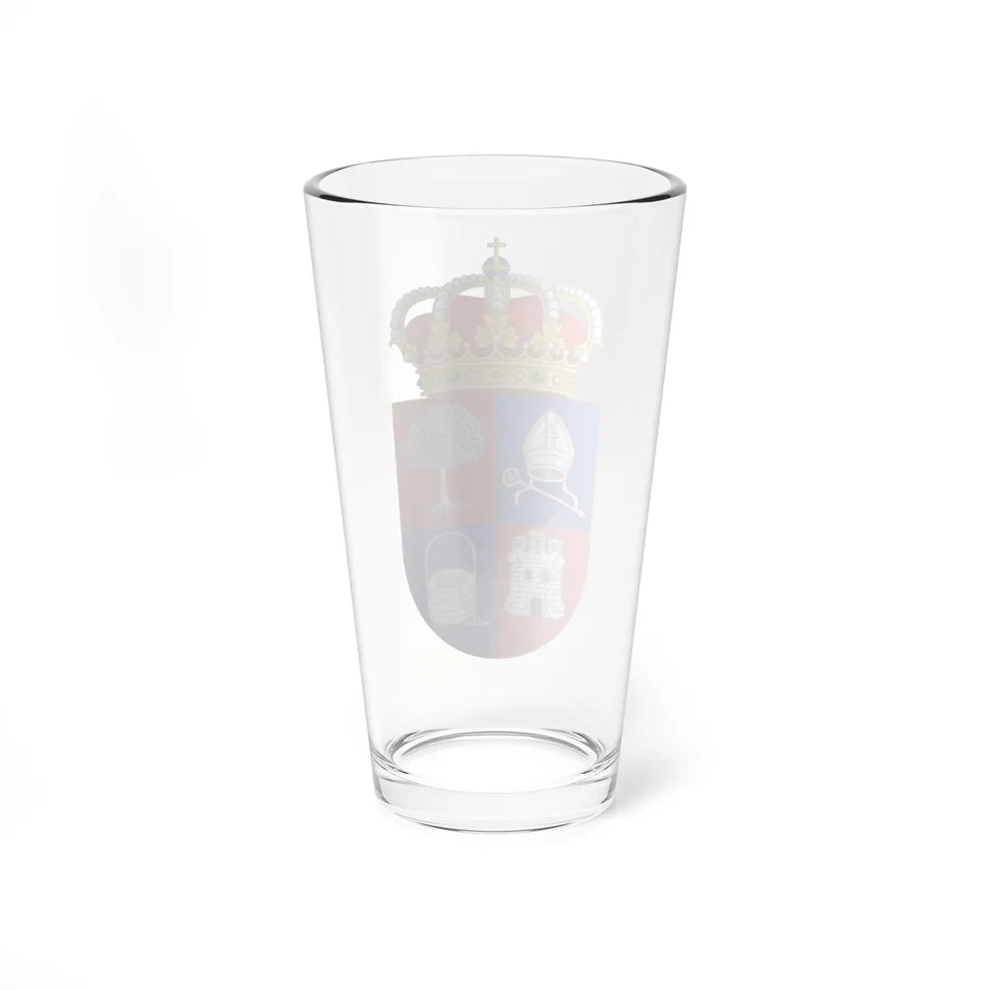 Coat of Arms of Santorcaz (Spain) (Coat of Arms) Pint Glass 16oz - Go Mug Yourself