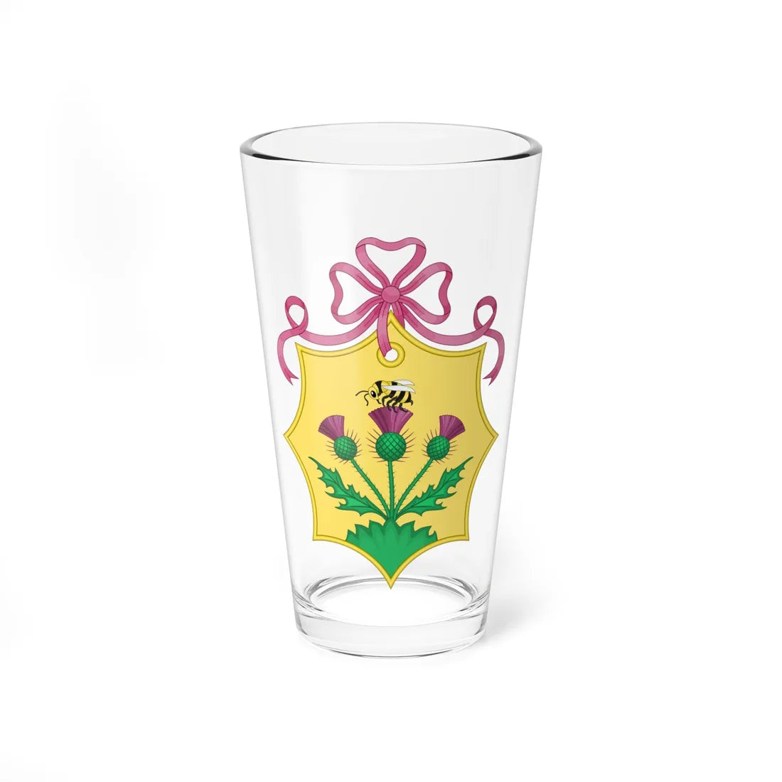 Coat of Arms of Sarah Ferguson (United Kingdom) (Coat of Arms) Pint Glass 16oz 16oz - Go Mug Yourself