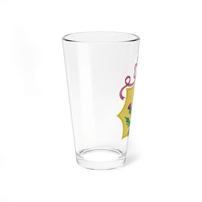 Coat of Arms of Sarah Ferguson (United Kingdom) (Coat of Arms) Pint Glass 16oz - Go Mug Yourself