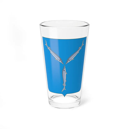 Coat of Arms of Saratov (Russia) (Coat of Arms) Pint Glass 16oz 16oz - Go Mug Yourself