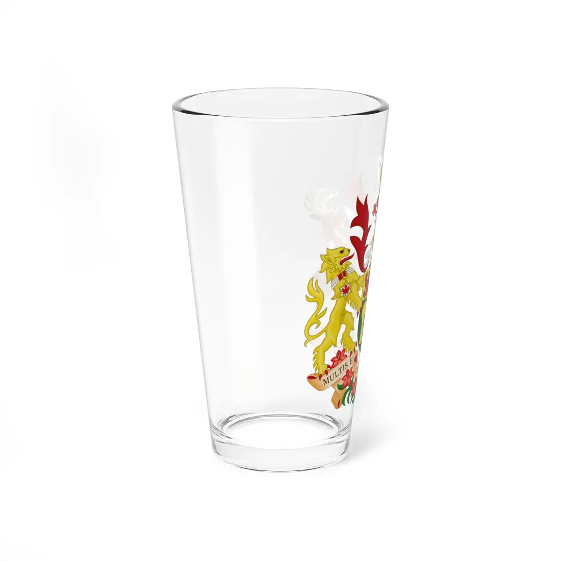 Coat of arms of Saskatchewan (Canada) (Coat of Arms) Pint Glass 16oz - Go Mug Yourself