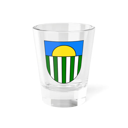 Coat of Arms of Saulkrasti (Latvia) (Coat of Arms) Shot Glass 1.5oz 1.5oz - Go Mug Yourself