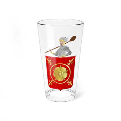 Coat of arms of Schagen 1816-2014 (Netherlands) (Coat of Arms) Pint Glass 16oz 16oz - Go Mug Yourself