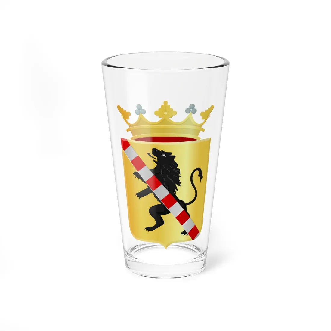Coat of arms of Schiedam 2 (Netherlands) (Coat of Arms) Pint Glass 16oz 16oz - Go Mug Yourself