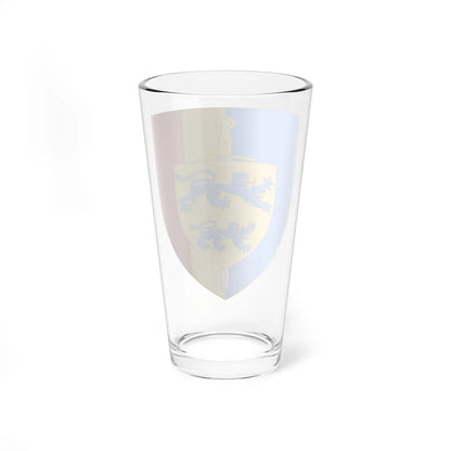 Coat of arms of Schleswig Foot Regiment (Denmark) (Coat of Arms) Pint Glass 16oz - Go Mug Yourself