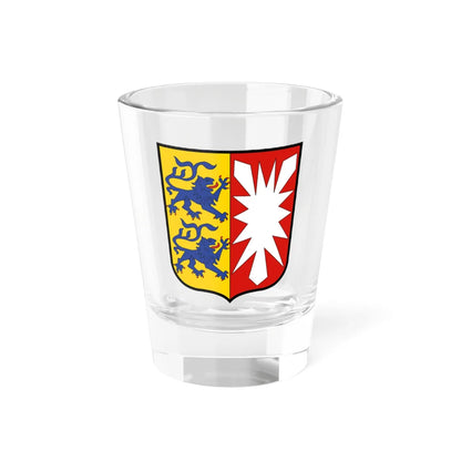 Coat of arms of Schleswig-Holstein (Germany) (Coat of Arms) Shot Glass 1.5oz 1.5oz - Go Mug Yourself