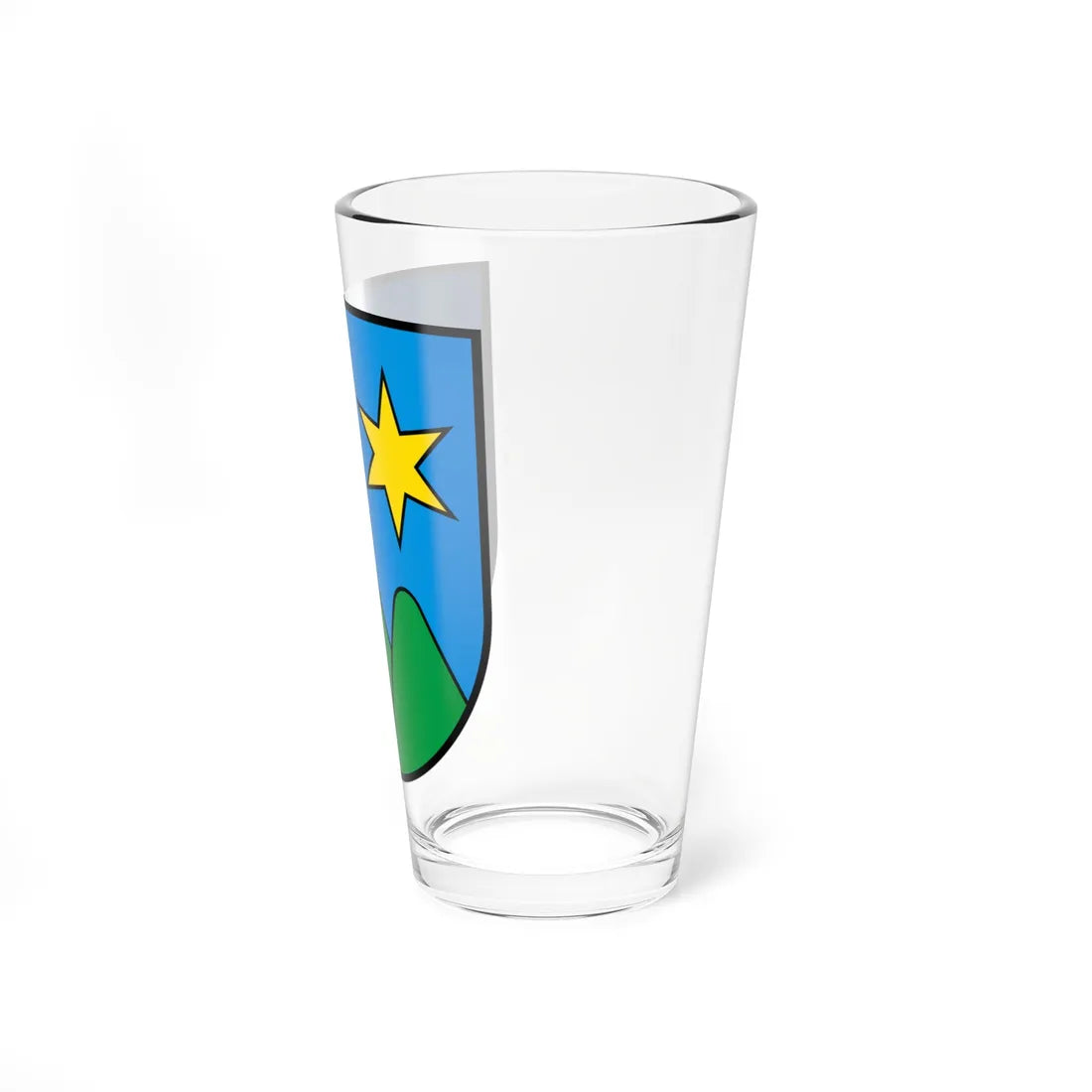 Coat of arms of Schneisingen (Switzerland) (Coat of Arms) Pint Glass 16oz - Go Mug Yourself