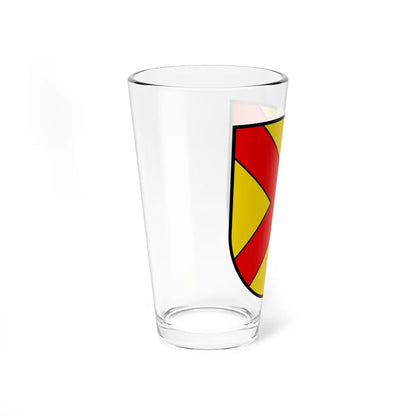 Coat of arms of Schoeftland (Switzerland) (Coat of Arms) Pint Glass 16oz - Go Mug Yourself