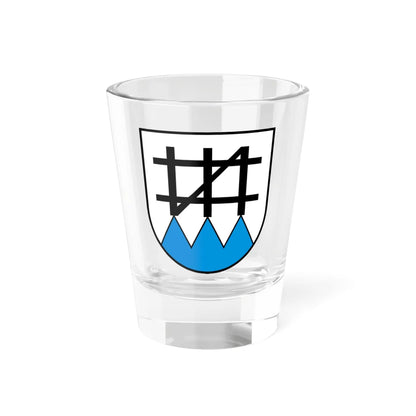 Coat of arms of Schwarzenberg LU (Switzerland) (Coat of Arms) Shot Glass 1.5oz 1.5oz - Go Mug Yourself