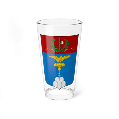 Coat of arms of Scioa governorate (Ethiopia) (Coat of Arms) Pint Glass 16oz 16oz - Go Mug Yourself