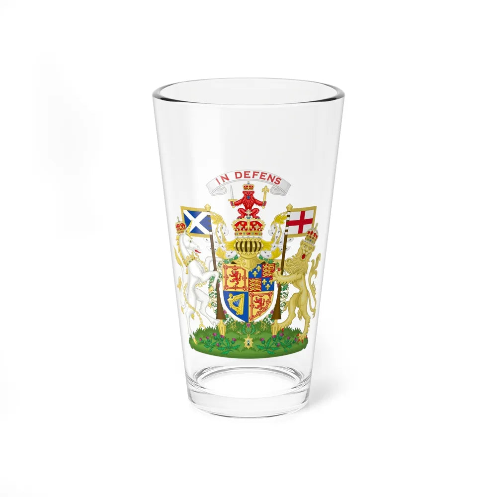 Coat of Arms of Scotland (1603-1649) - Pint Glass 16oz-16oz-Go Mug Yourself