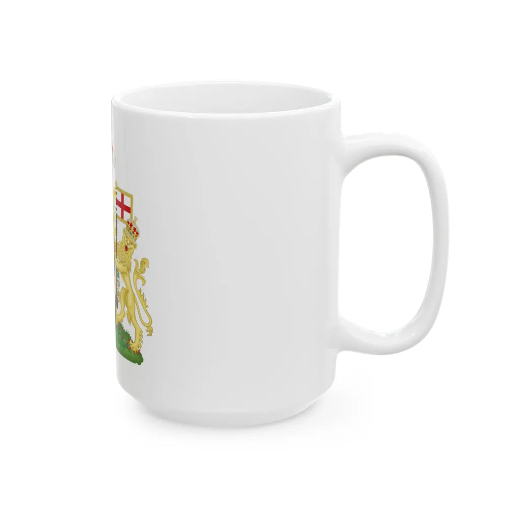 Coat of Arms of Scotland (1603-1649) - White Coffee Mug-Go Mug Yourself