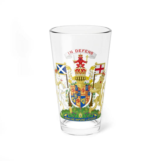 Coat of Arms of Scotland 1689-1694 (Scotland) (Coat of Arms) Pint Glass 16oz 16oz - Go Mug Yourself
