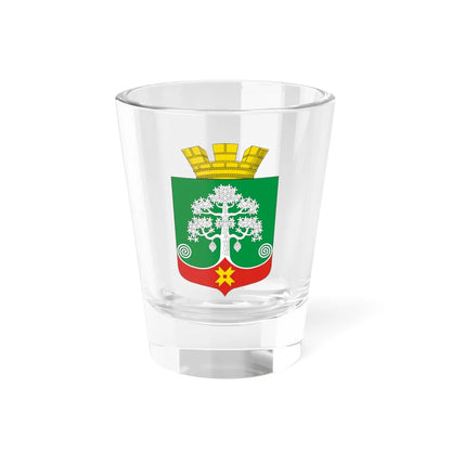 Coat of Arms of Segezha (Russia) (Coat of Arms) Shot Glass 1.5oz 1.5oz - Go Mug Yourself