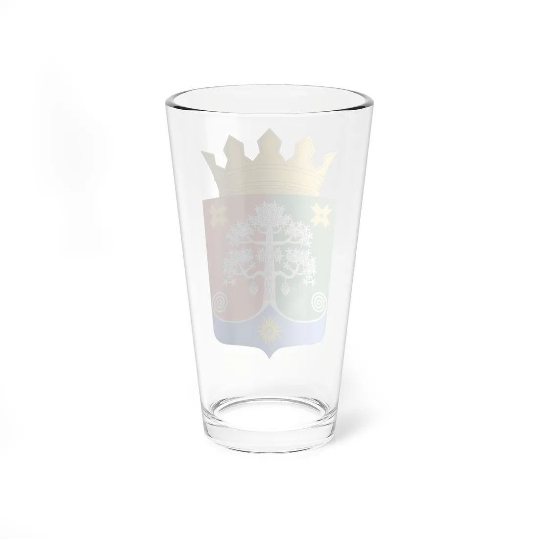 Coat of Arms of Segezhsky District (Russia) (Coat of Arms) Pint Glass 16oz - Go Mug Yourself