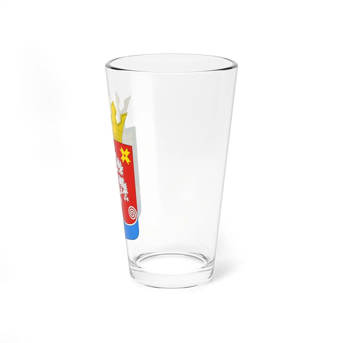 Coat of Arms of Segezhsky District (Russia) (Coat of Arms) Pint Glass 16oz - Go Mug Yourself