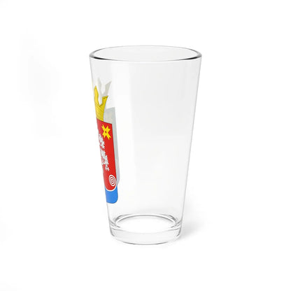 Coat of Arms of Segezhsky District (Russia) (Coat of Arms) Pint Glass 16oz - Go Mug Yourself