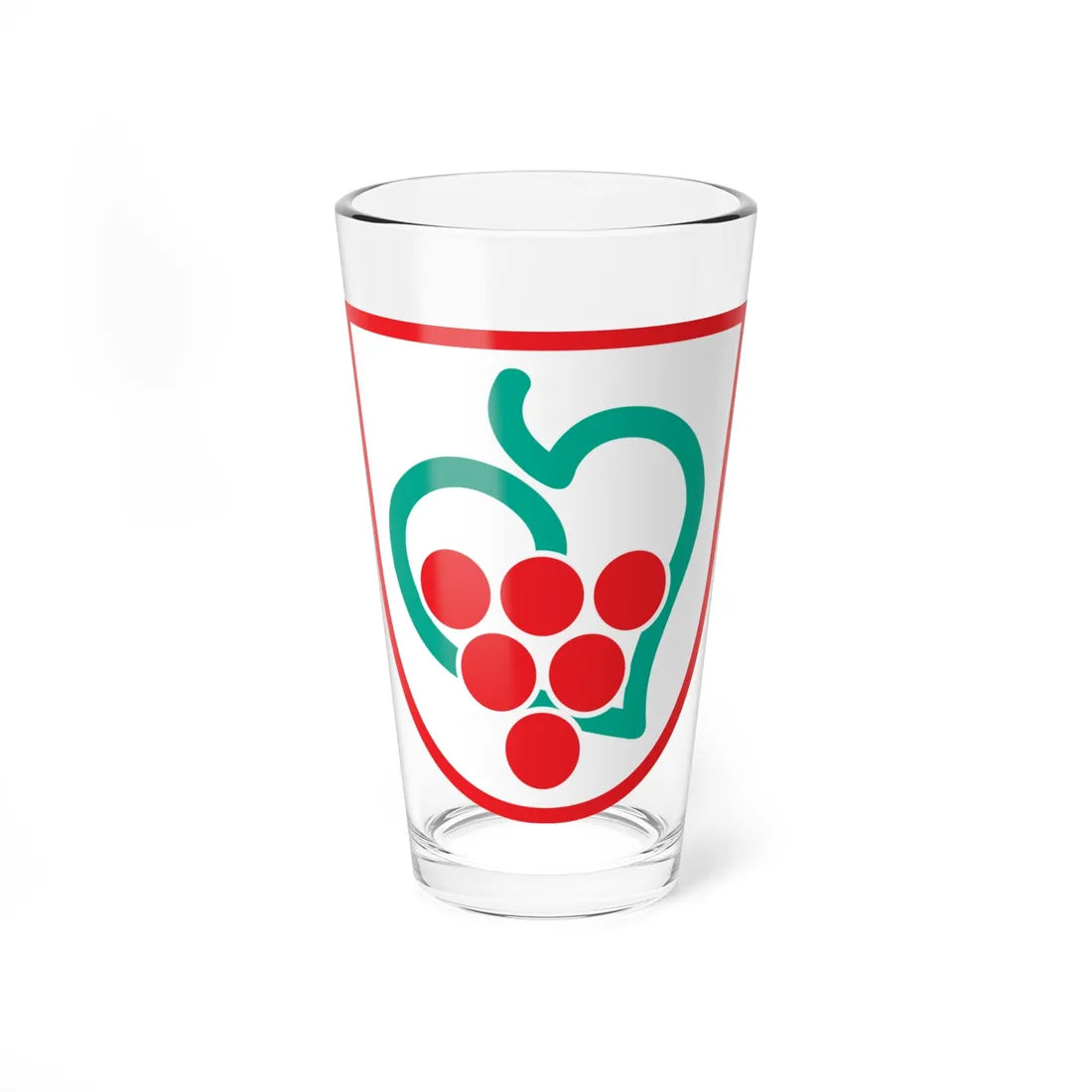 Coat of arms of Semič (Slovenia) (Coat of Arms) Pint Glass 16oz 16oz - Go Mug Yourself