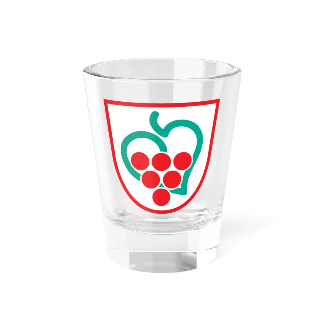 Coat of arms of Semič (Slovenia) (Coat of Arms) Shot Glass 1.5oz 1.5oz - Go Mug Yourself