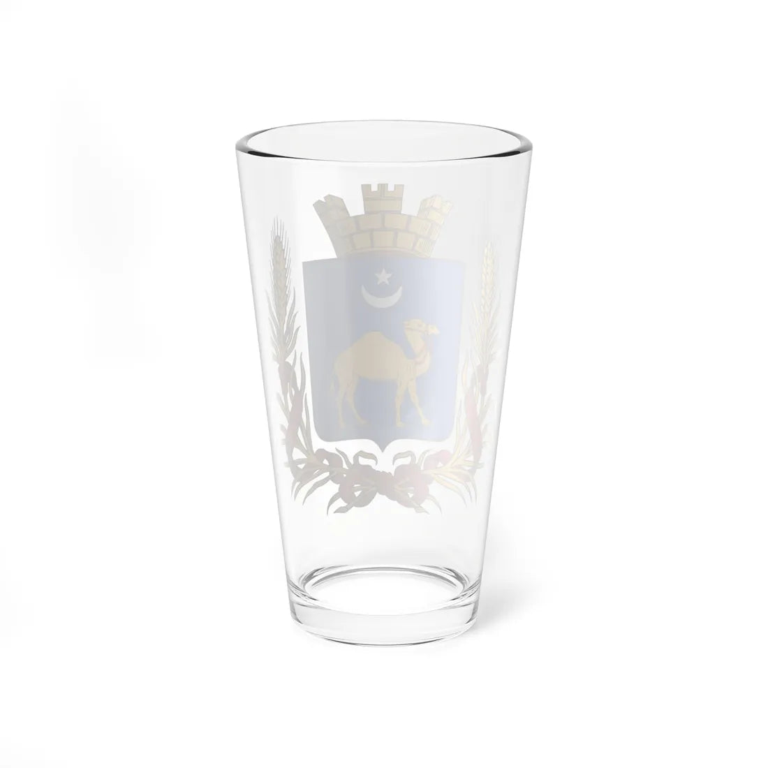 Coat of arms of Semipalatinsk 1878 project (Russia) (Coat of Arms) Pint Glass 16oz - Go Mug Yourself