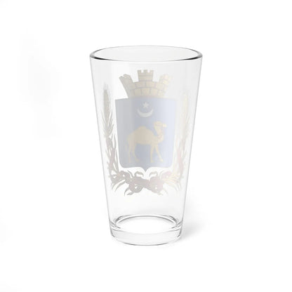 Coat of arms of Semipalatinsk 1878 project (Russia) (Coat of Arms) Pint Glass 16oz - Go Mug Yourself