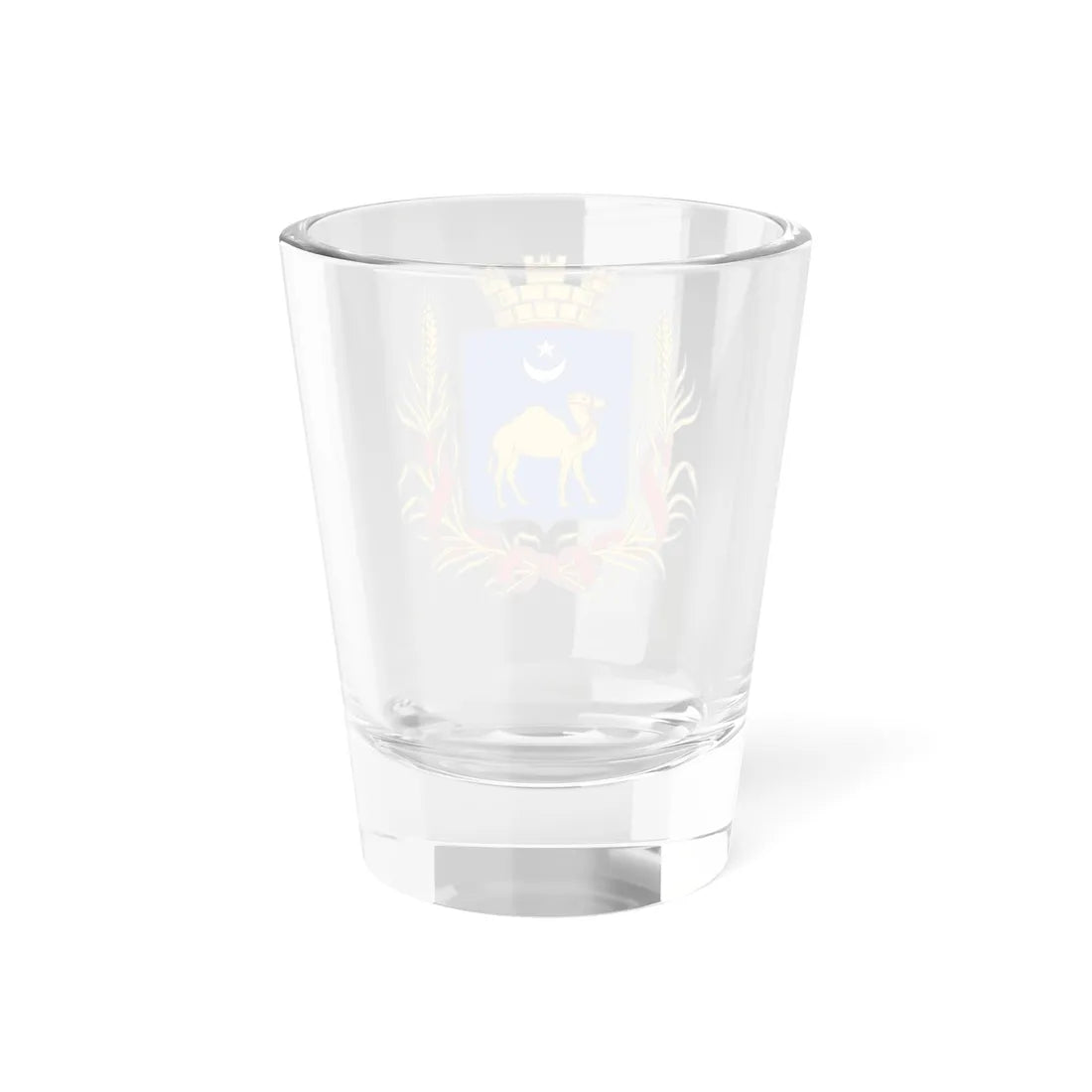 Coat of arms of Semipalatinsk 1878 project (Russia) (Coat of Arms) Shot Glass 1.5oz - Go Mug Yourself