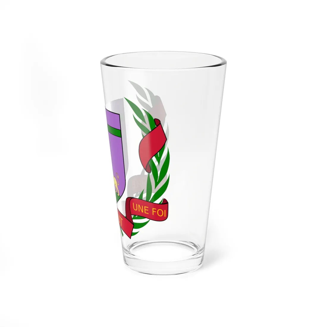 Coat of arms of Senegal 1960-1965 (Senegal) (Coat of Arms) Pint Glass 16oz - Go Mug Yourself