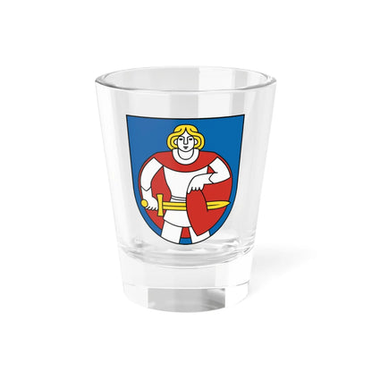 Coat of Arms of Senica (Slovakia) (Coat of Arms) Shot Glass 1.5oz 1.5oz - Go Mug Yourself