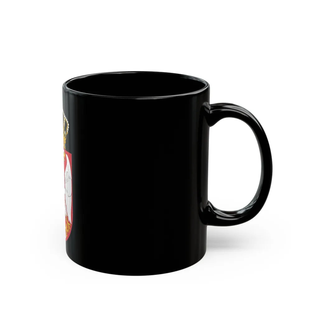 Coat of arms of Serbia 2 - Black Coffee Mug-Go Mug Yourself