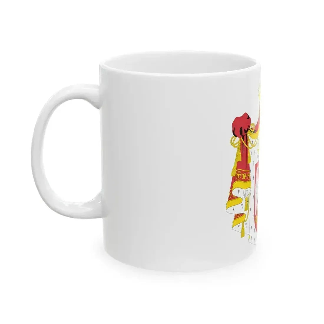 Coat of arms of Serbia (2004-2010) - White Coffee Mug - Go Mug Yourself