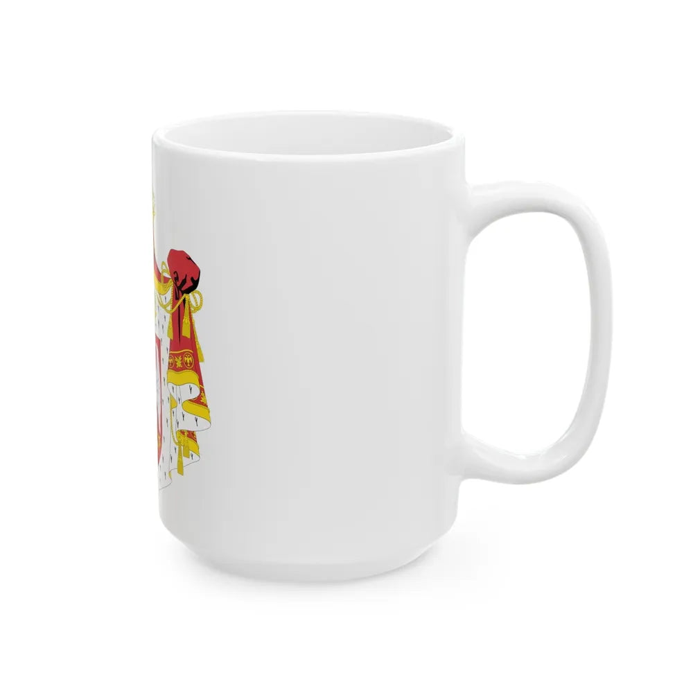 Coat of arms of Serbia (2004-2010) - White Coffee Mug-Go Mug Yourself