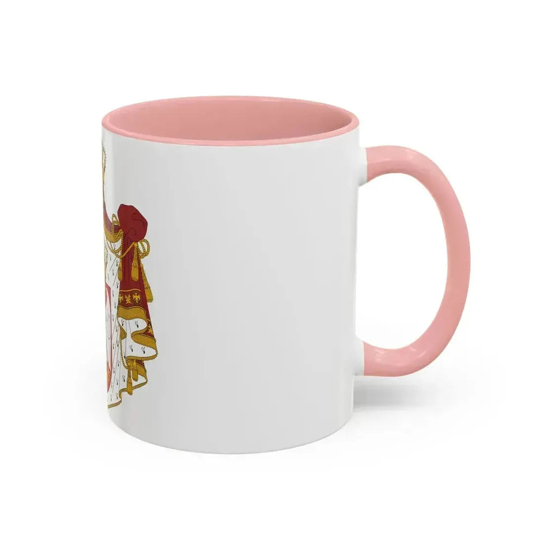 Coat of arms of Serbia - Accent Coffee Mug - Go Mug Yourself