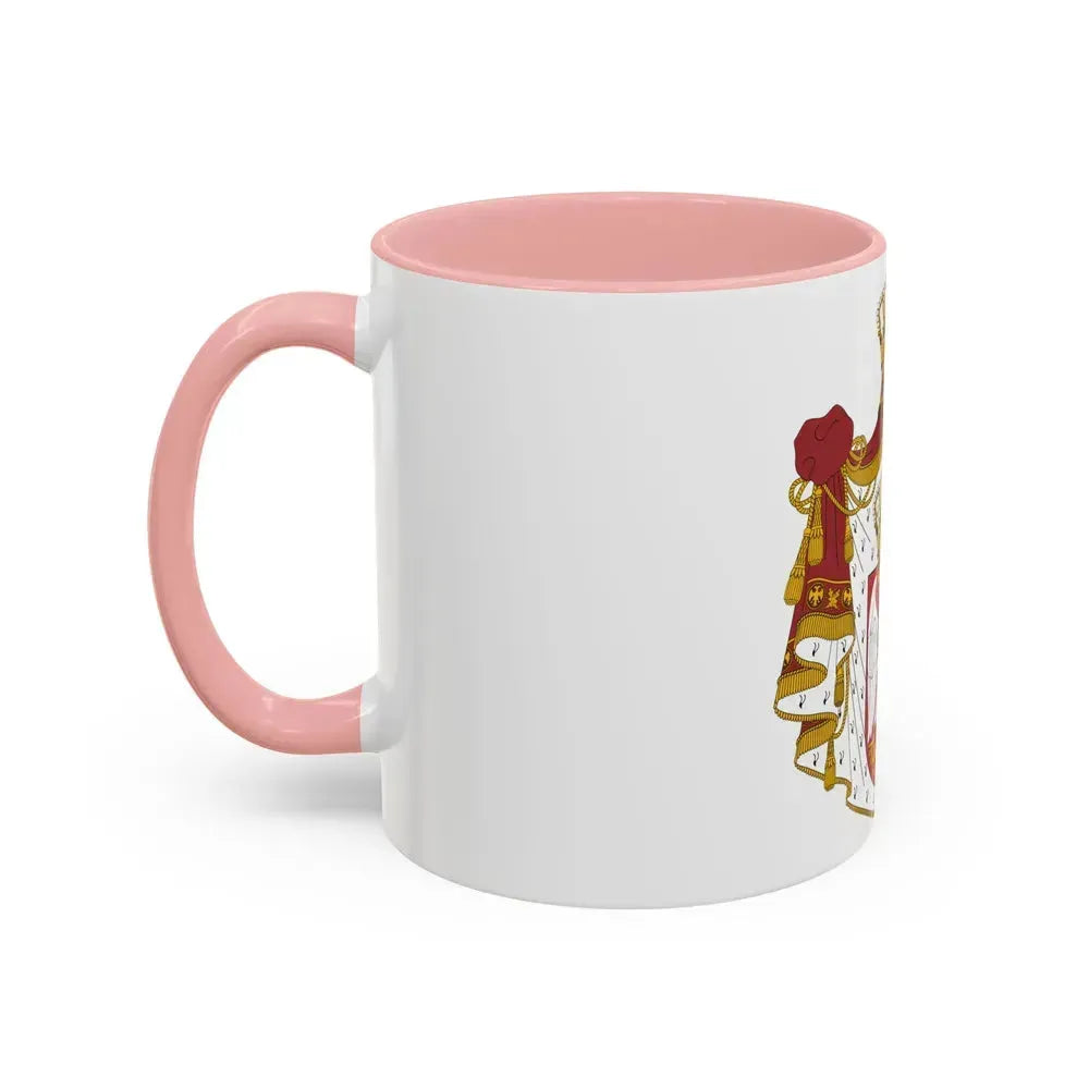 Coat of arms of Serbia - Accent Coffee Mug - Go Mug Yourself