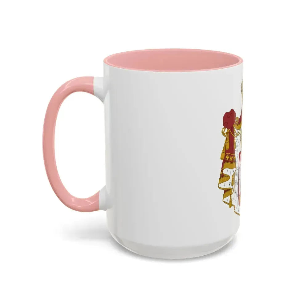 Coat of arms of Serbia - Accent Coffee Mug - Go Mug Yourself