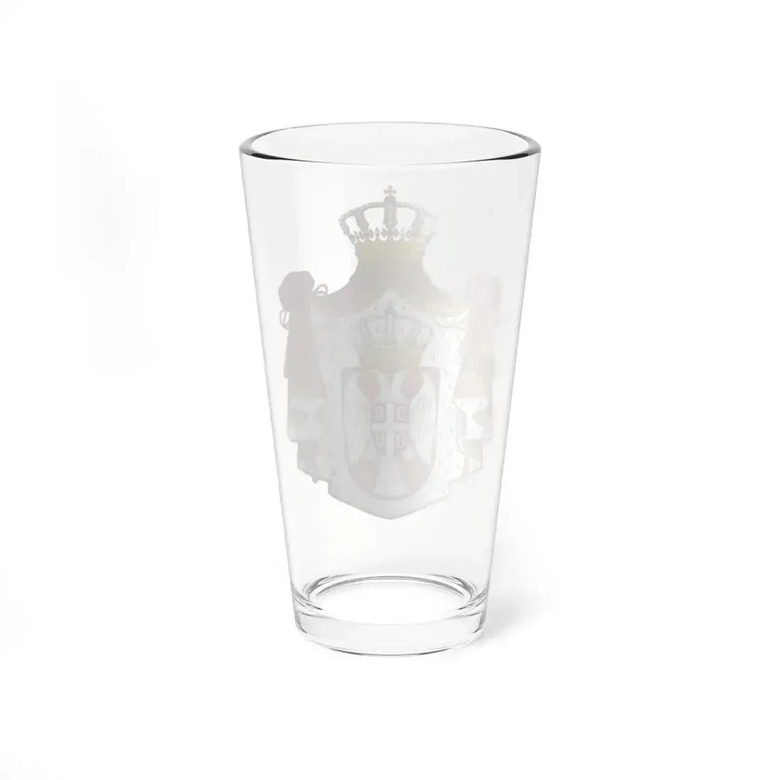 Coat of arms of Serbia - Pint Glass 16oz - Go Mug Yourself