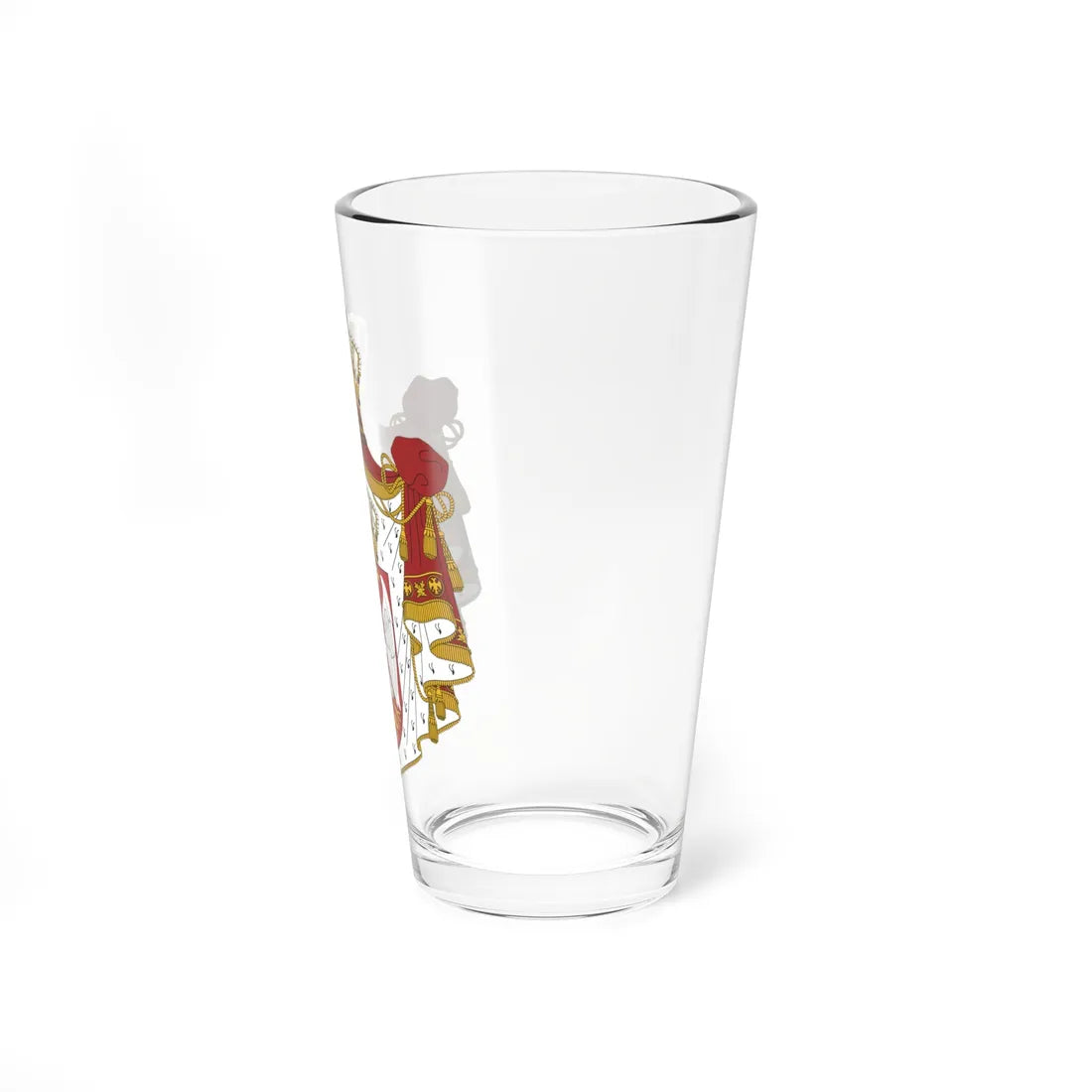 Coat of arms of Serbia (Serbia) (Coat of Arms) Pint Glass 16oz - Go Mug Yourself
