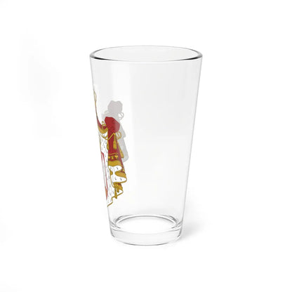 Coat of arms of Serbia (Serbia) (Coat of Arms) Pint Glass 16oz - Go Mug Yourself
