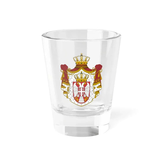 Coat of arms of Serbia - Shot Glass 1.5oz 1.5oz - Go Mug Yourself