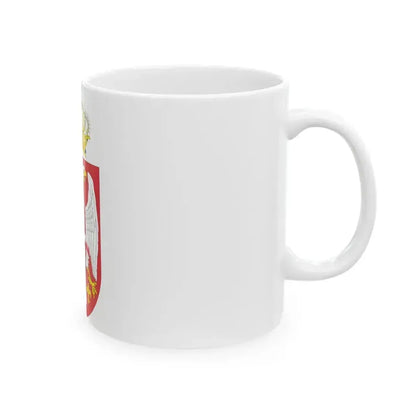 Coat of arms of Serbia small (2004 - 2010) - White Coffee Mug - Go Mug Yourself