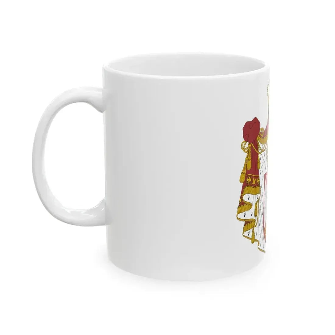 Coat of arms of Serbia - White Coffee Mug - Go Mug Yourself