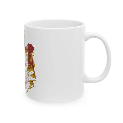 Coat of arms of Serbia - White Coffee Mug-Go Mug Yourself