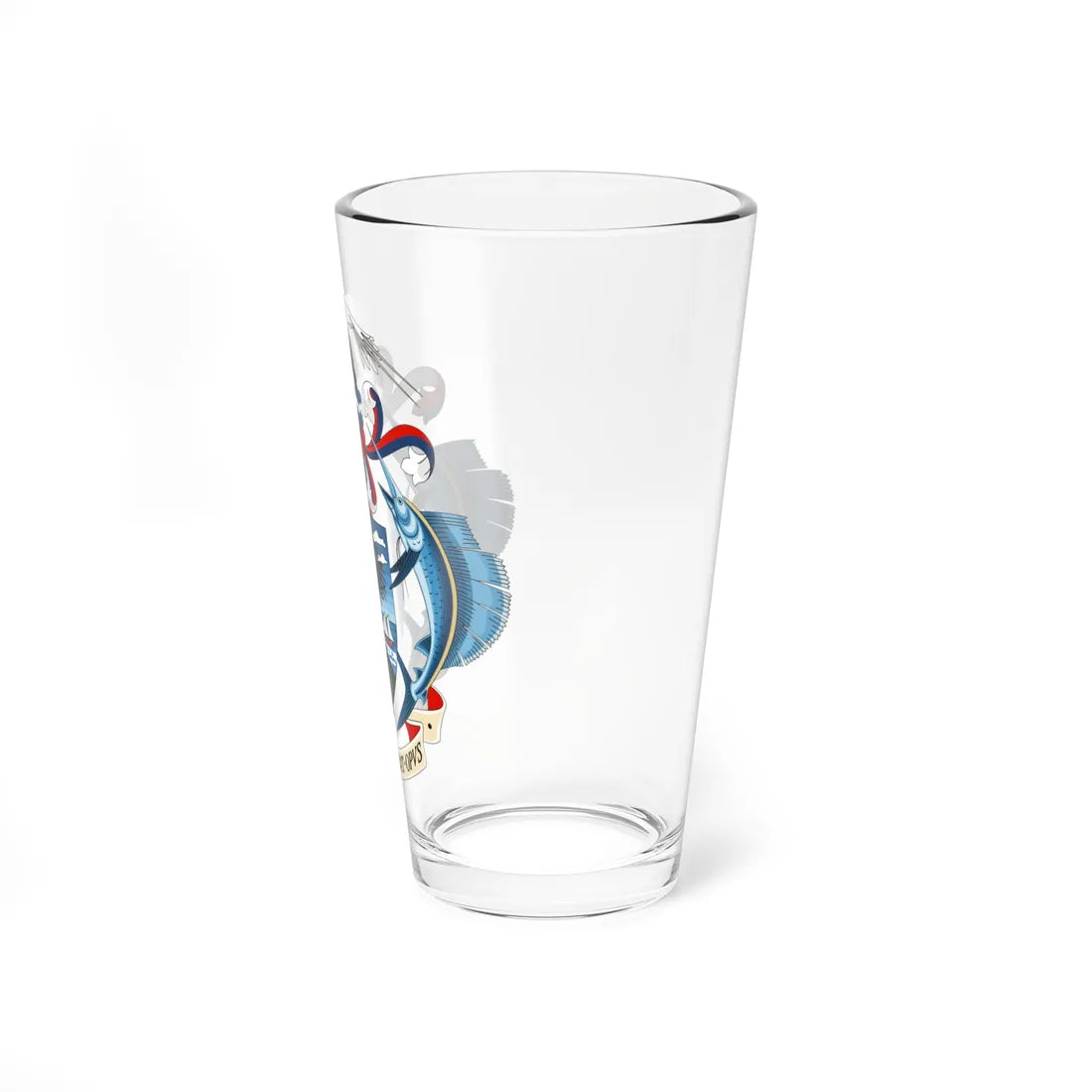 Coat of arms of Seychelles 1976-1996 (Seychelles) (Coat of Arms) Pint Glass 16oz - Go Mug Yourself