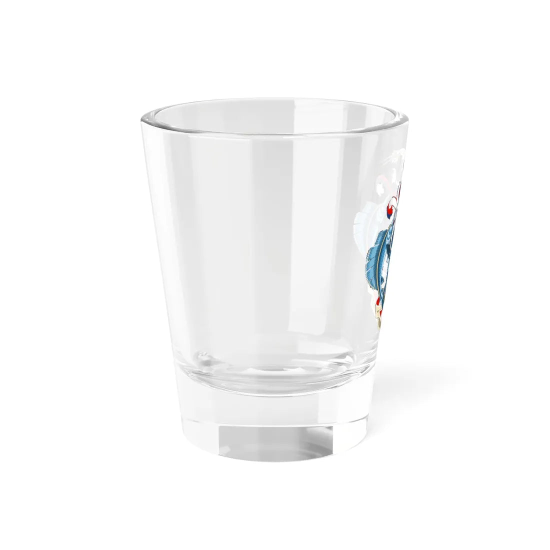 Coat of arms of Seychelles 1976-1996 (Seychelles) (Coat of Arms) Shot Glass 1.5oz - Go Mug Yourself