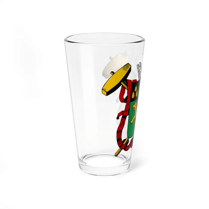 Coat of arms of Shamakha 1859 project (Russia) (Coat of Arms) Pint Glass 16oz - Go Mug Yourself