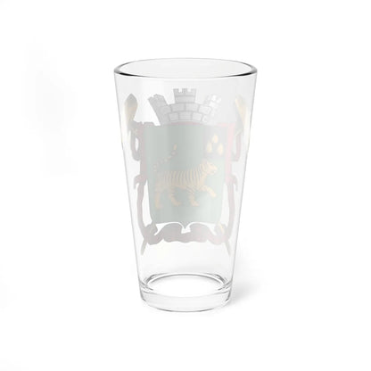 Coat of arms of Shamakha 1859 project (Russia) (Coat of Arms) Pint Glass 16oz - Go Mug Yourself